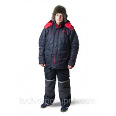 Зимовий костюм "SnowMax Red" - якісна щільна тканина, утеплювач SlimTex Зимовий костюм "SnowMax Red" - якісна щільна тканина, утеплювач SlimTex
