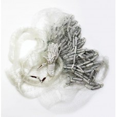 Кастингова сіть Іспанського типу ліска (жилка) діаметр 4,0 метра, комірка 20 мм Кастингова сіть Іспанського типу ліска (жилка) діаметр 4,0 метра, комірка 20 мм